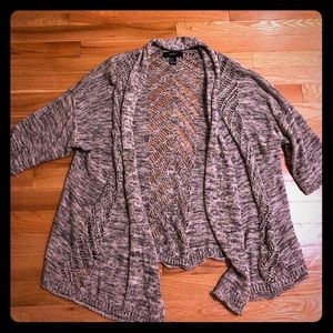 Heather Grey Cardigan